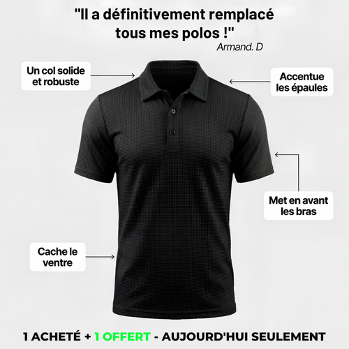 Nivafit™ - 4 polos ultra-confortable.