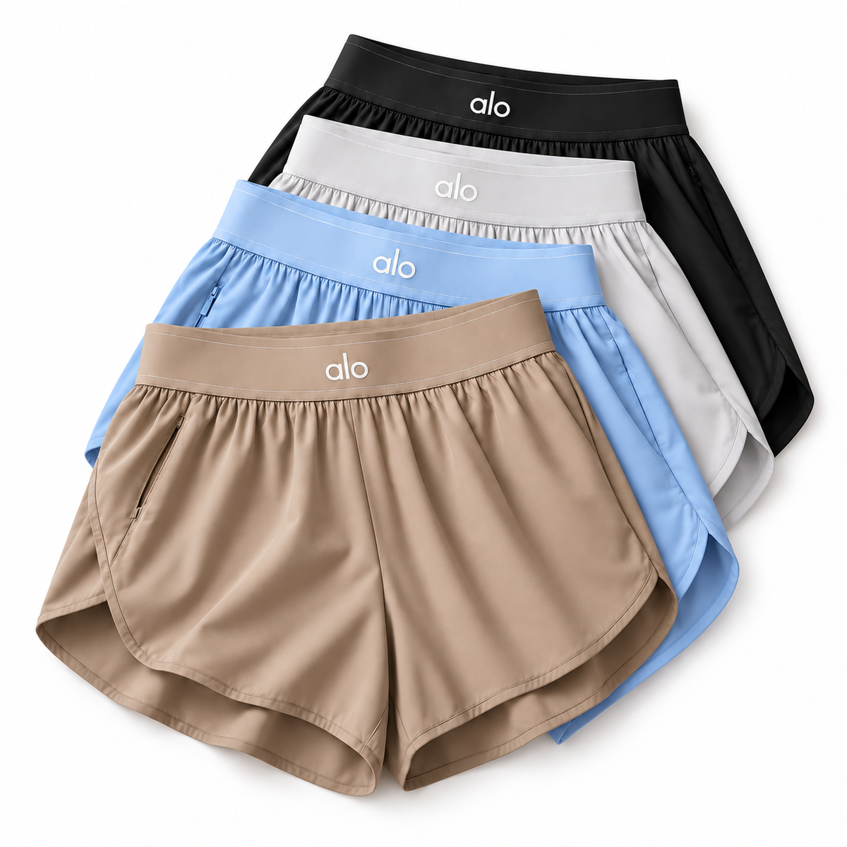 Alo MatchPoint Activewear Set – Top & Shorts